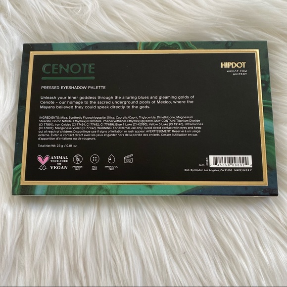 Hipdot Cenote Pressed Eye Shadow Palette - Picture 3 of 4
